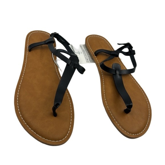 NWT Amazon Essentials Women's Flat Flip Flops W Arch Support & Cushioning Size 9 - Picture 8 of 11